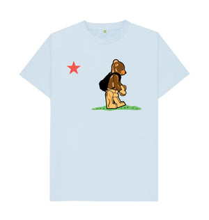 Sky Blue On My Grizzly Toy Tee