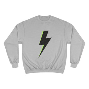 Aliens Built. Earth Lightning Strike Champion Sweatshirt