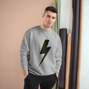 Aliens Built. Earth Lightning Strike Champion Sweatshirt