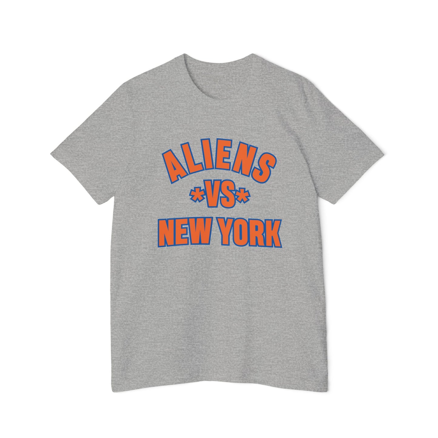 Aliens vs. New York USA-Made Unisex Short-Sleeve Jersey T-Shirt