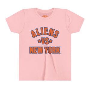 Aliens Vs. New York Youth Short Sleeve Tee