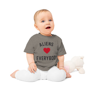 Baby T-Shirt Aliens Love Everybody