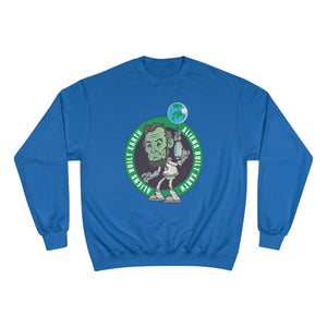 Aliens Built Earth Celtic hoop squad Champion Sweatshirt