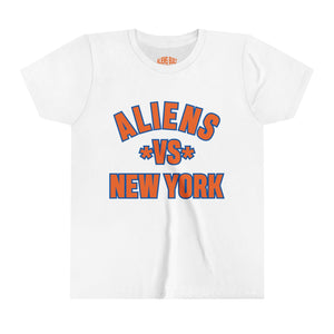 Aliens Vs. New York Youth Short Sleeve Tee