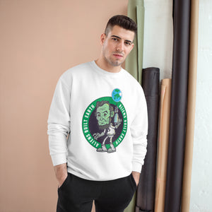 Aliens Built Earth Celtic hoop squad Champion Sweatshirt