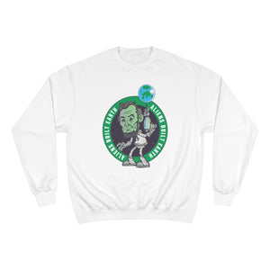 Aliens Built Earth Celtic hoop squad Champion Sweatshirt