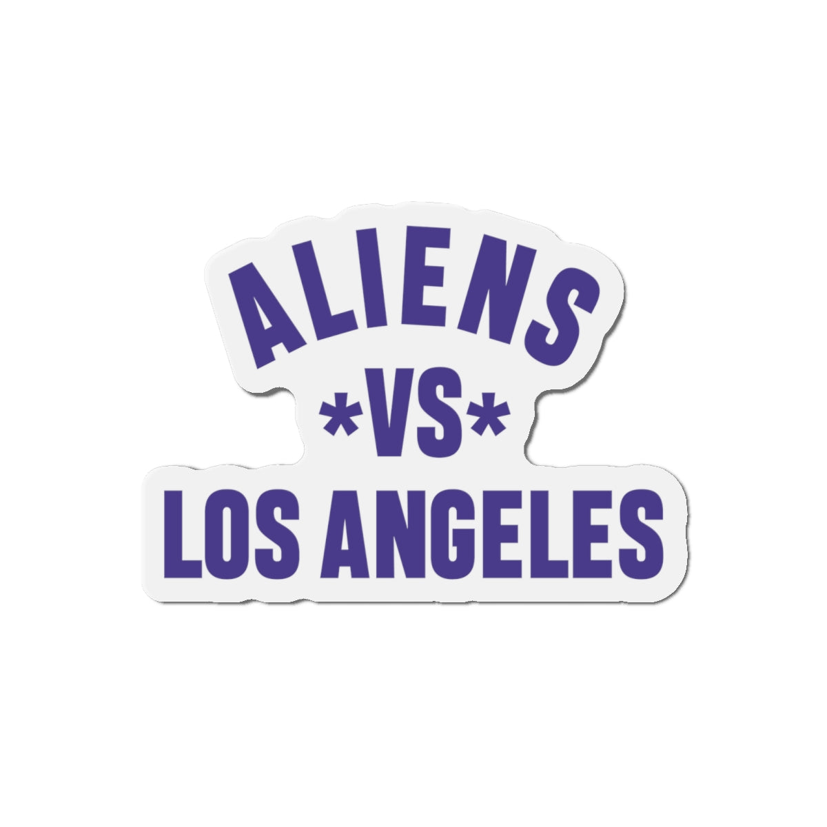 Aliens Vs. Los Angeles Die-Cut Magnets