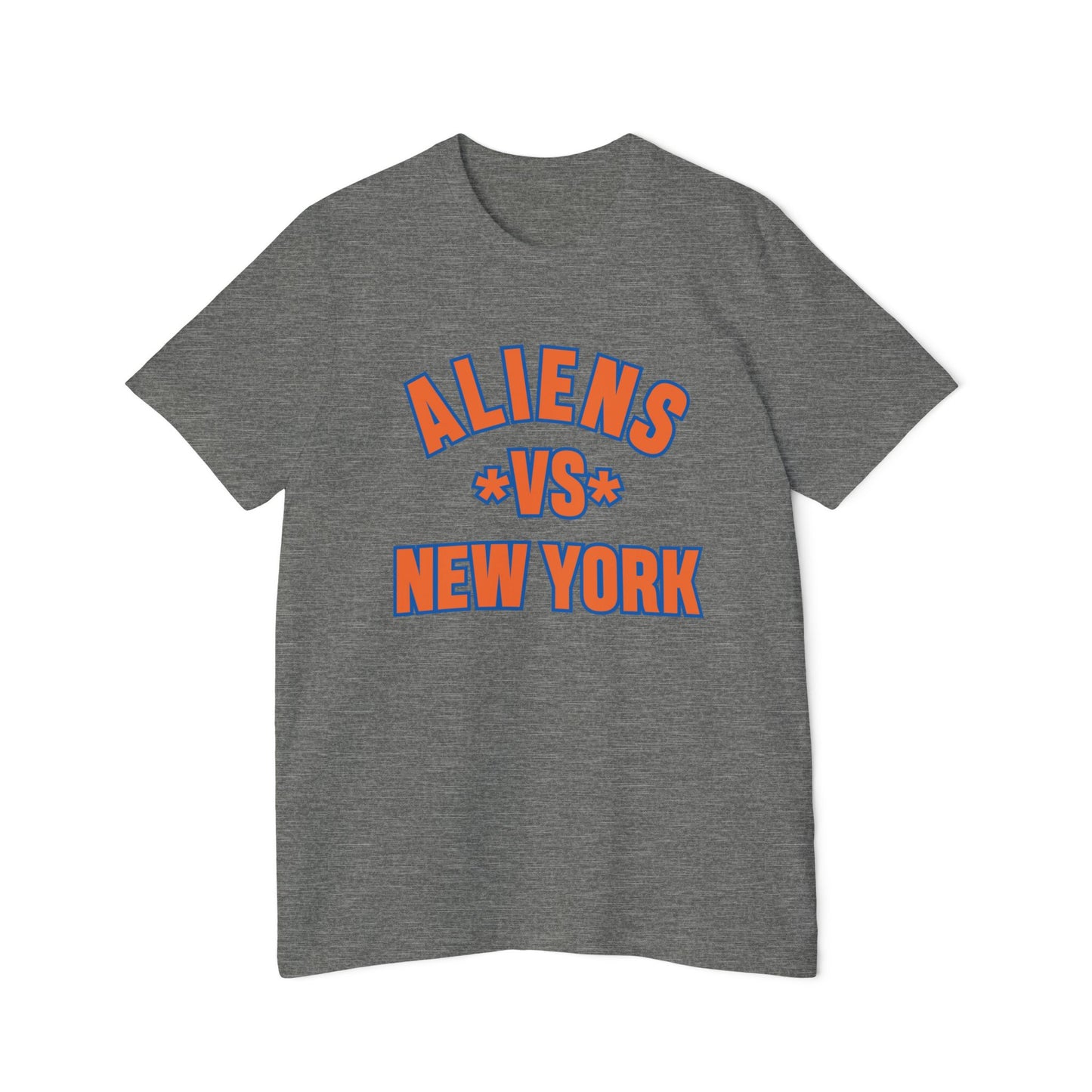 Aliens vs. New York USA-Made Unisex Short-Sleeve Jersey T-Shirt