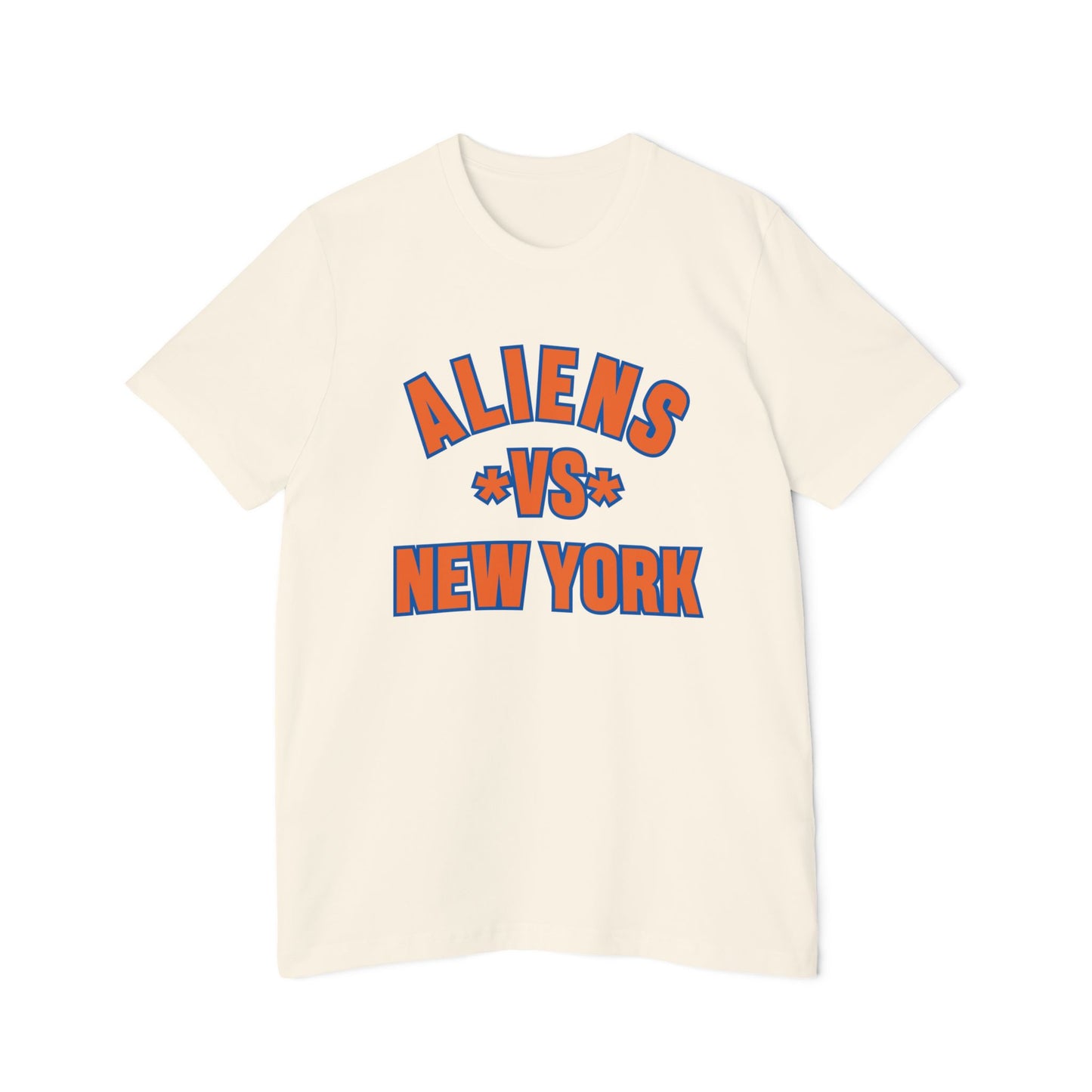 Aliens vs. New York USA-Made Unisex Short-Sleeve Jersey T-Shirt