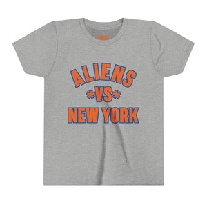 Aliens Vs. New York Youth Short Sleeve Tee