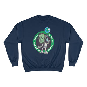 Aliens Built Earth Celtic hoop squad Champion Sweatshirt