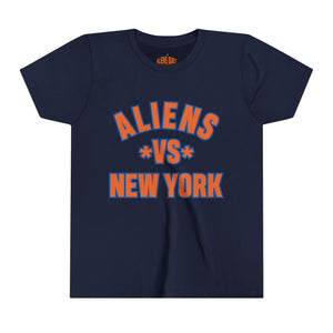 Aliens Vs. New York Youth Short Sleeve Tee