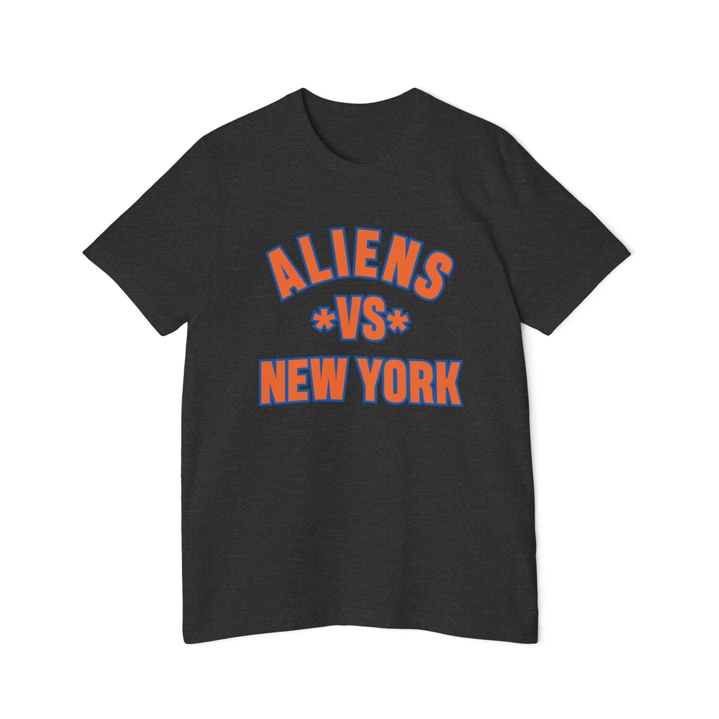 Aliens vs. New York USA-Made Unisex Short-Sleeve Jersey T-Shirt