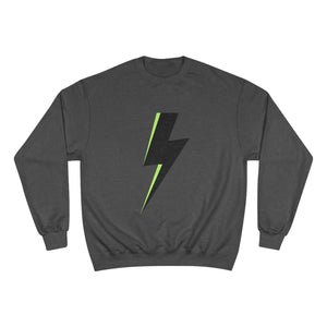 Aliens Built. Earth Lightning Strike Champion Sweatshirt