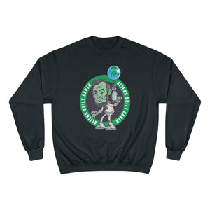 Aliens Built Earth Celtic hoop squad Champion Sweatshirt