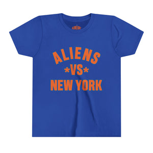 Aliens Vs. New York Youth Short Sleeve Tee