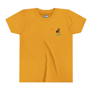 On My Grizzly Grizz Figz Youth Short Sleeve Tee