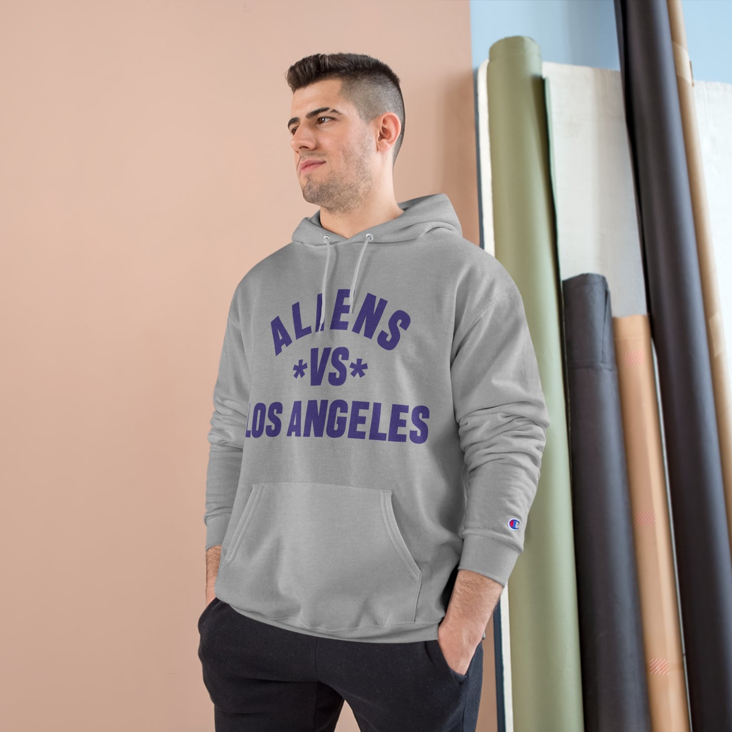 Aliens Vs. Los Angeles Champion Hoodie