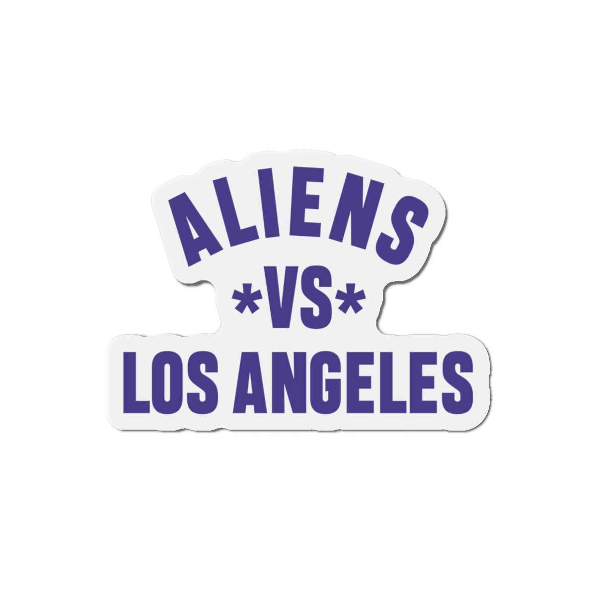 Aliens Vs. Los Angeles Die-Cut Magnets