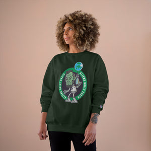 Aliens Built Earth Celtic hoop squad Champion Sweatshirt