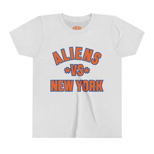 Aliens Vs. New York Youth Short Sleeve Tee