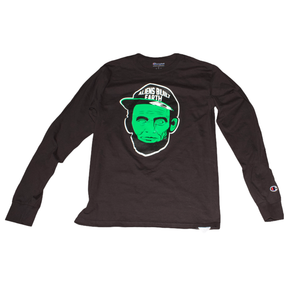 A.B.E Alien Face long sleeve Champion Tee