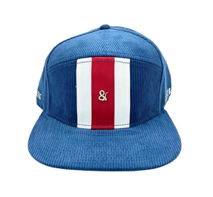 Ampersand 7 Panel Corduroy Lapin Pin Flip Cap