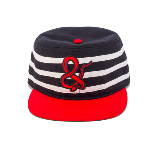 Pill Box Flat bill Snapback