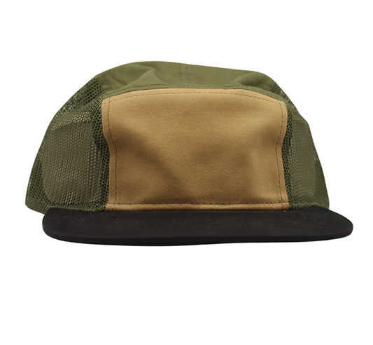 Peas and Soup 5 panel blank trucker