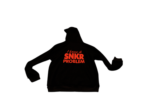 Snkr Pr oblem Black-Orange Hoodie