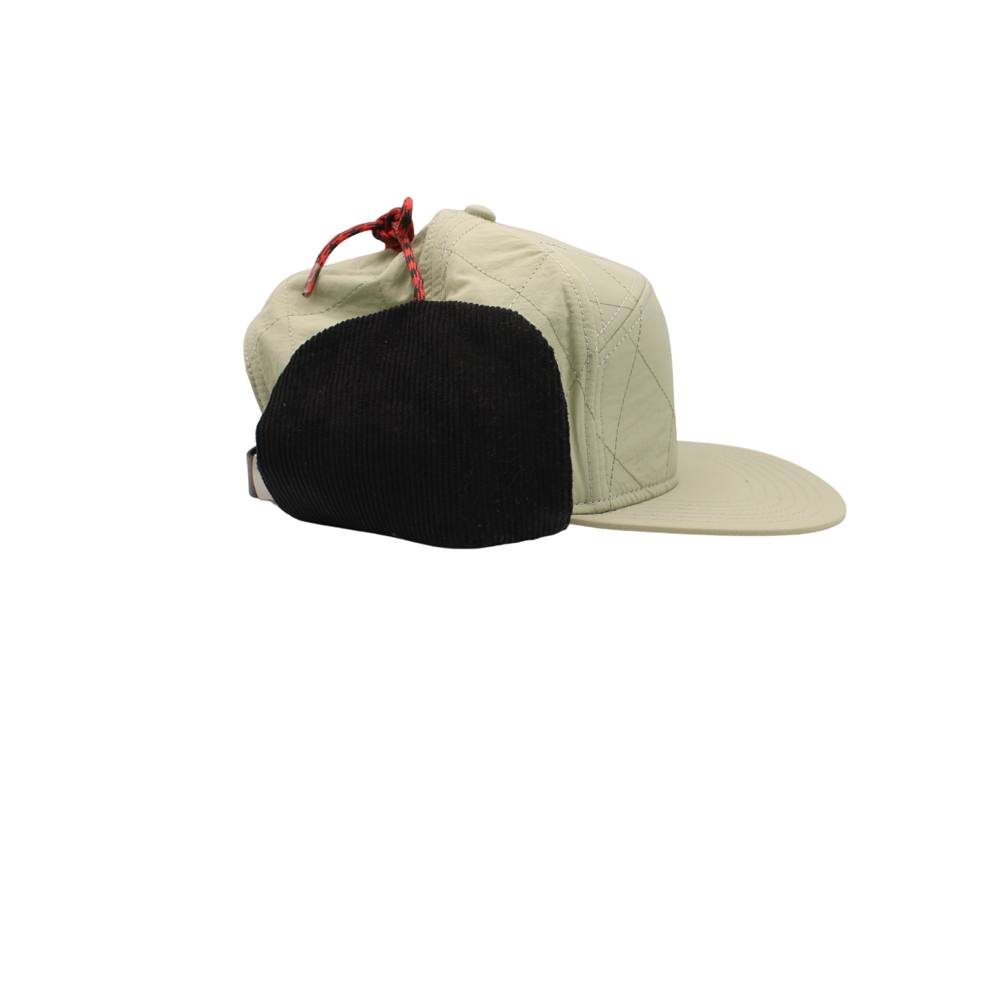 Light Grey 7 Panel Strapback