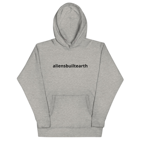 Aliens Built Earth Signature Unisex Hoodie