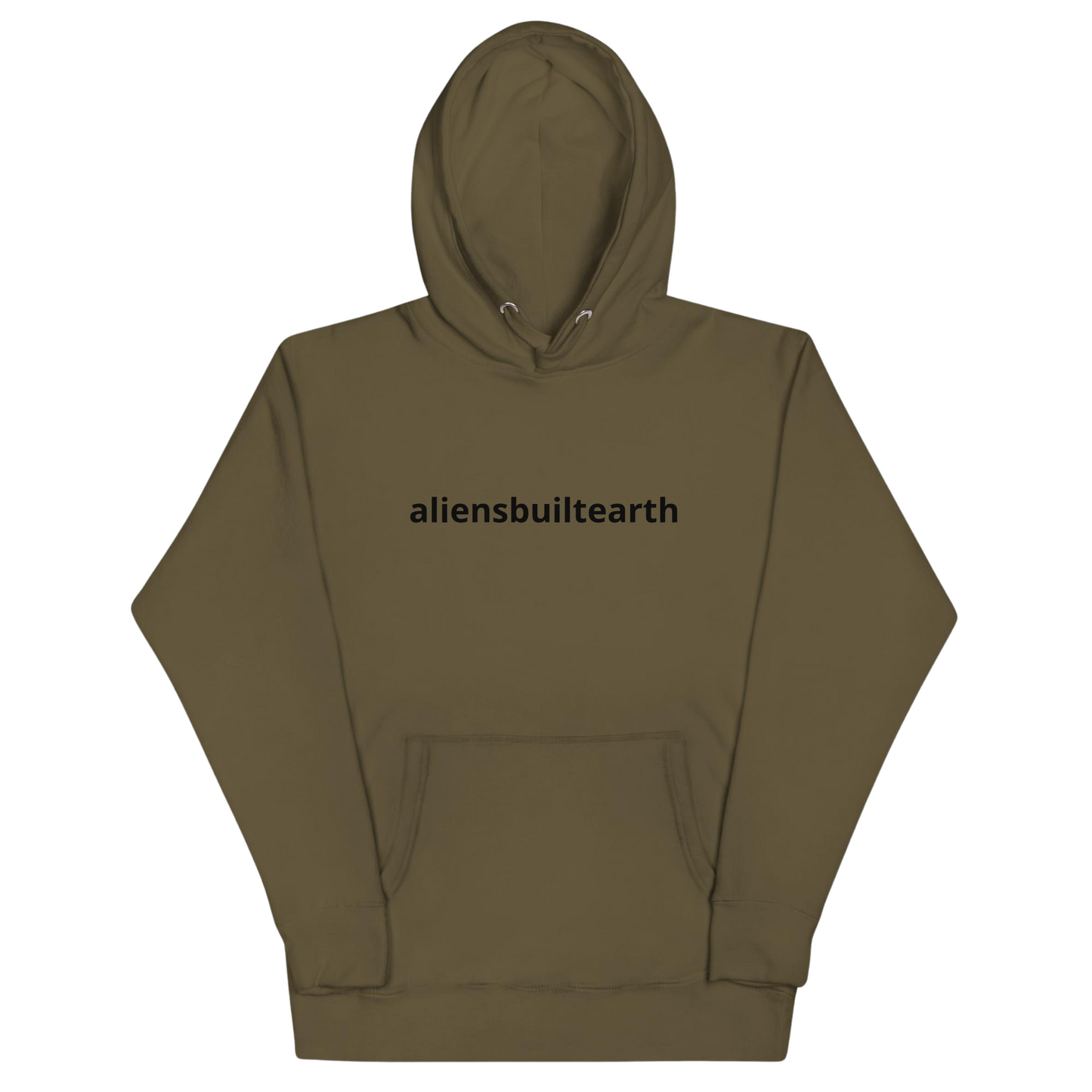 Aliens Built Earth Signature Unisex Hoodie