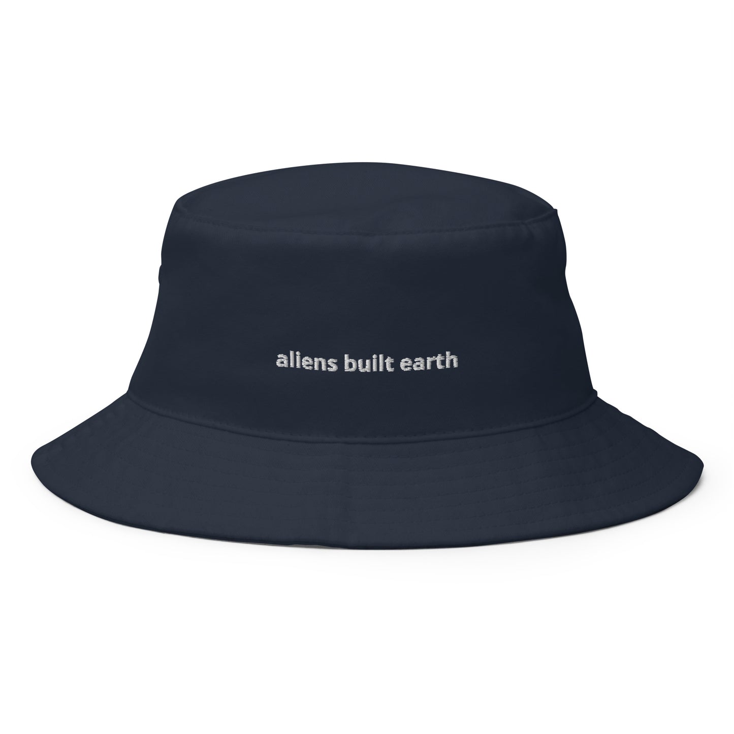 Aliens Built Earth Bucket Hat