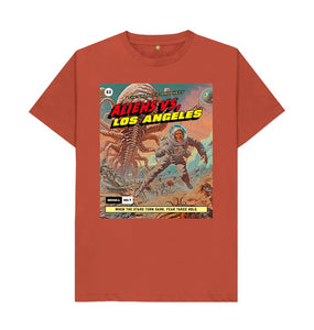 Rust Aliens Vs. Los Angeles Nebula Comics Issue #7 Tee