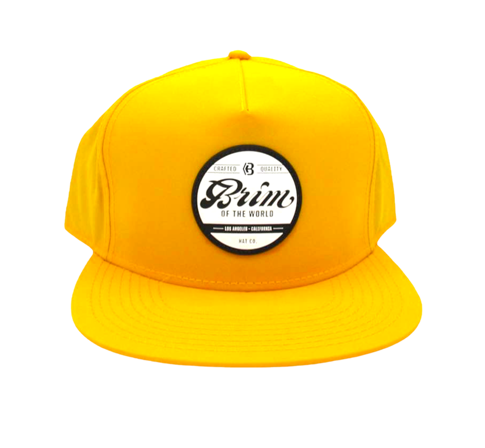 Nylon Brim Snapback Water Resistant