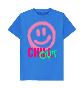 Bright Blue FLTHY Chill tee