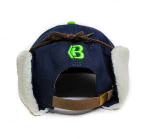 Dog Ear Grizzly Strap back