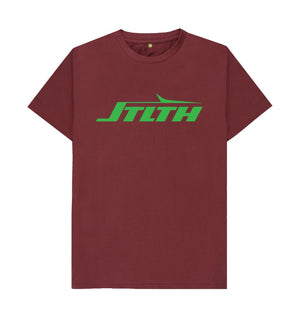 Red Wine STLTH Navy Tee Recyclable