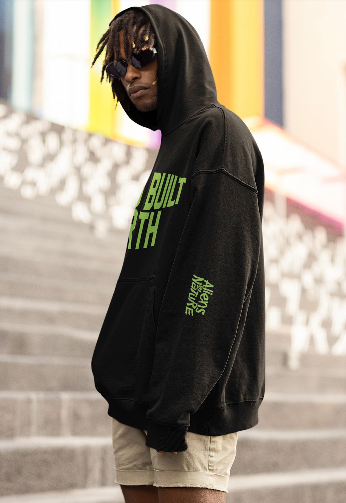 Aliens Built Earth Champion Pullover