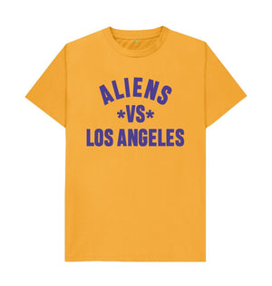 Mustard Aliens vs Los Angeles Tee