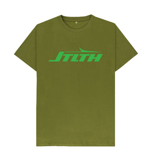 Moss Green STLTH Navy Tee Recyclable