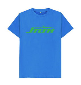 Bright Blue STLTH Navy Tee Recyclable