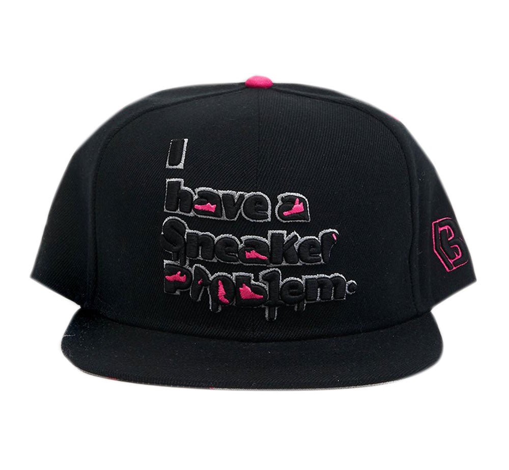 Sneaker Problem | Black| Pink Snapback