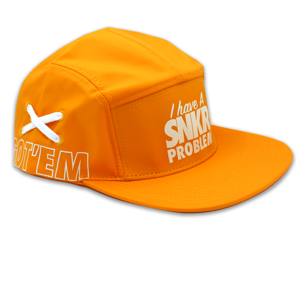 C.R.E.A.M. Orange Sneaker Problem Nylon 5 Panel